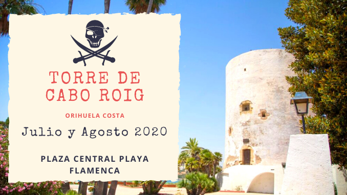 torre de cabo roig Orihuela Costa teatro playa flamenca Torrevieja